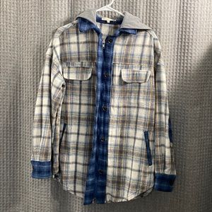 Women’s Plaid Zip Up Gilded Intent Jacket.